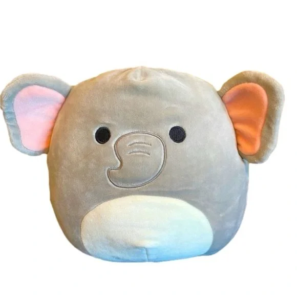 Squishmallow Kellytoy Stuffed Animal Soft
Toy Mila the Elephant - Picture 1 of 7